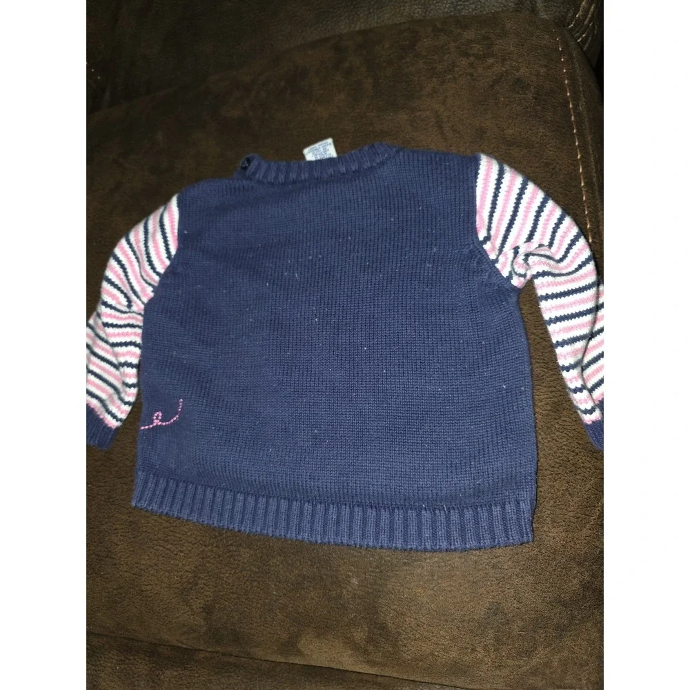 Gymboree‎ vintage butterfly sweater size 6 12 months 2001